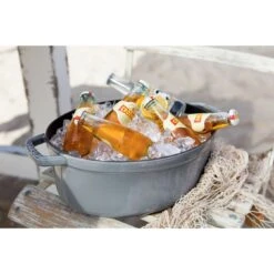 Staub Cocotte 31 Cm, Ovalado, Gris Grafito, Hierro Fundido -Staub Verkoop 000010999