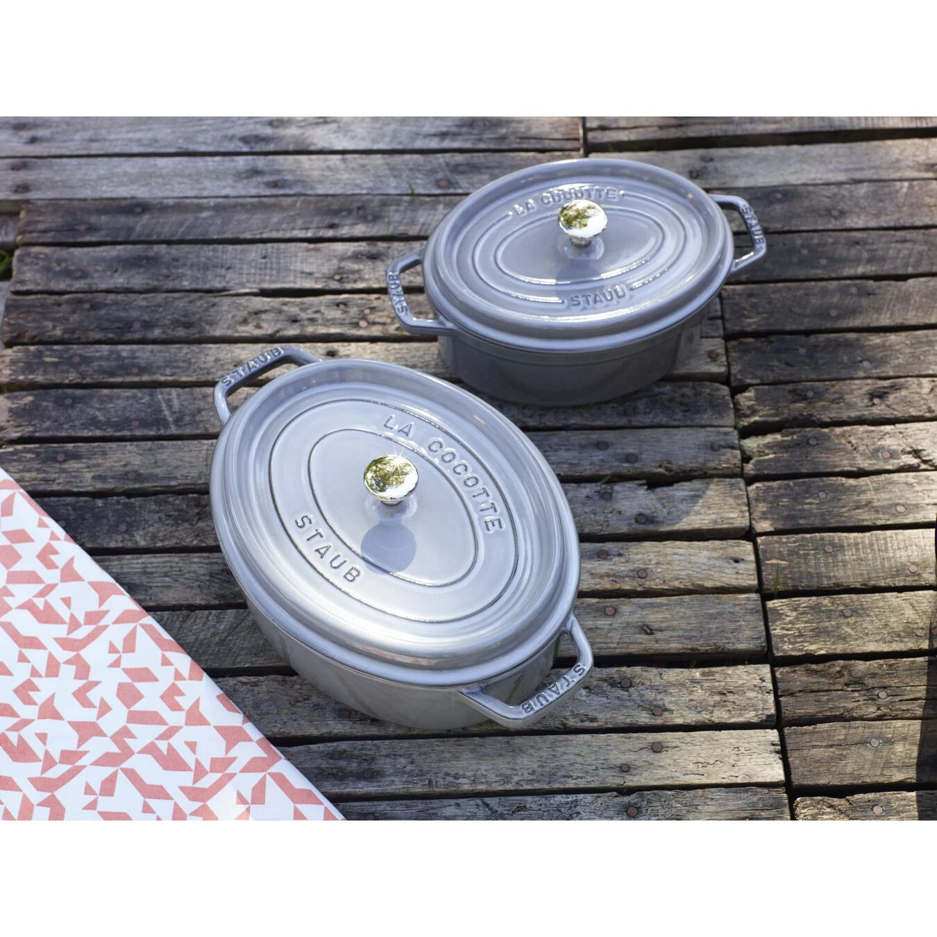 Staub Cocotte 15 Cm, Ovalado, Gris Grafito, Hierro Fundido 8 Staub Cocotte 15 Cm, Ovalado, Gris Grafito, Hierro Fundido - Imagen 6