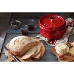 Staub Cocotte 24 Cm, Redondo, Cereza, Hierro Fundido 11 Staub Cocotte 24 Cm, Redondo, Cereza, Hierro Fundido -Staub Verkoop 000017827