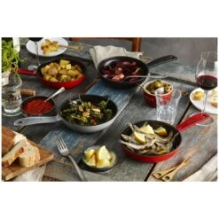 Staub Sartén 16 Cm, Hierro Fundido, Cereza 9 Staub Sartén 16 Cm, Hierro Fundido, Cereza -Staub Verkoop 000018080
