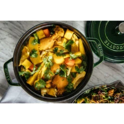 Staub Cocotte 24 Cm, Redondo, Albahaca, Hierro Fundido 8 Staub Cocotte 24 Cm, Redondo, Albahaca, Hierro Fundido -Staub Verkoop 000019329