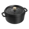 Staub Cocotte 24 Cm, Redondo, Negro, Hierro Fundido 1 Staub Cocotte 24 Cm, Redondo, Negro, Hierro Fundido -Staub Verkoop 1003195 3