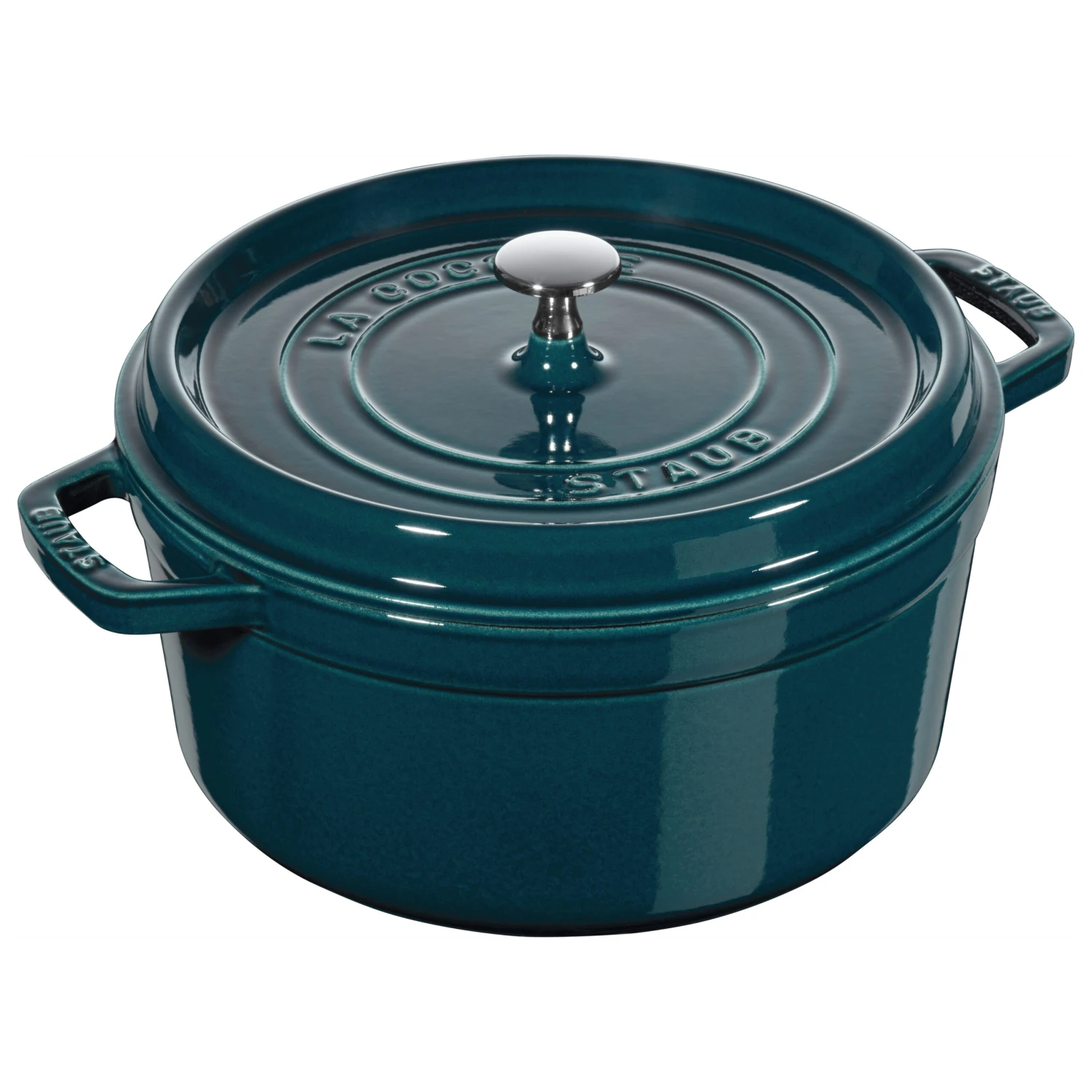 Staub Olla Redonda La Mer, Tres Capas De Esmalte 3 Staub Olla Redonda La Mer, Tres Capas De Esmalte