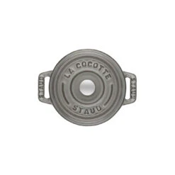 Staub Cocotte 12 Cm, Redondo, Gris Grafito, Hierro Fundido 9 Staub Cocotte 12 Cm, Redondo, Gris Grafito, Hierro Fundido -Staub Verkoop 40500 106 0 2 1