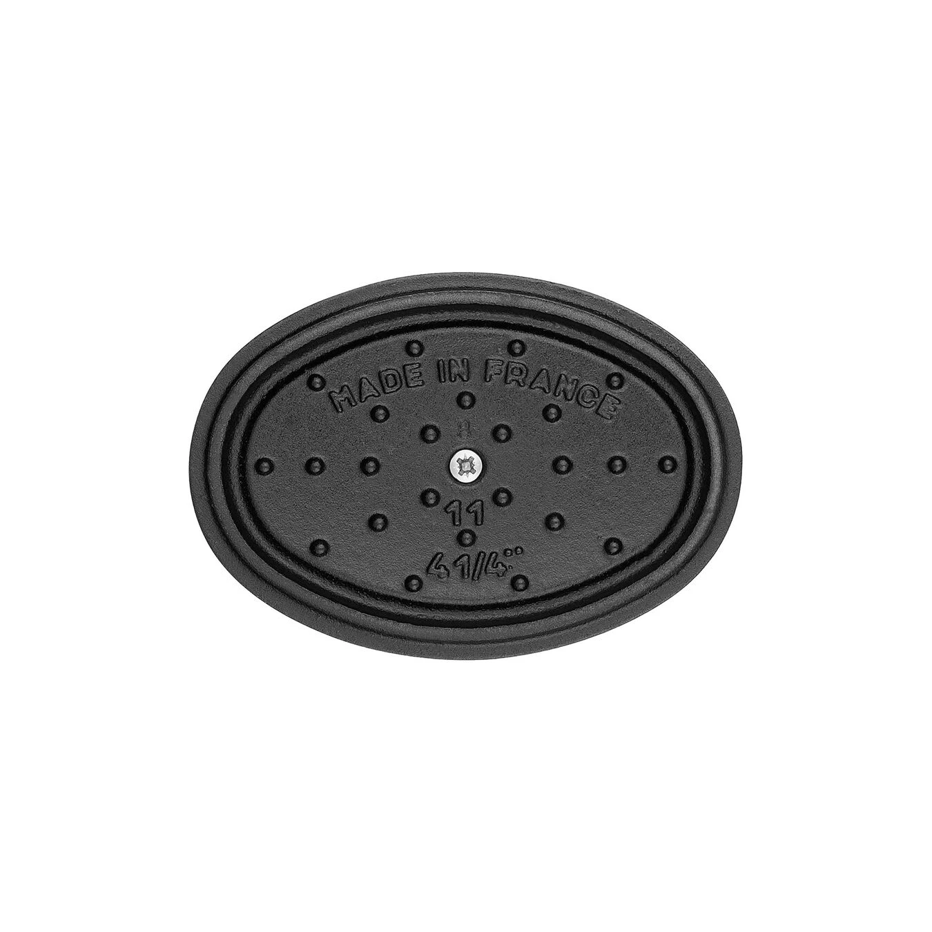 Staub Mini Cocotte 11 Cm, Ovalado, Negro, Hierro Fundido 4 Staub Mini Cocotte 11 Cm, Ovalado, Negro, Hierro Fundido - Imagen 2