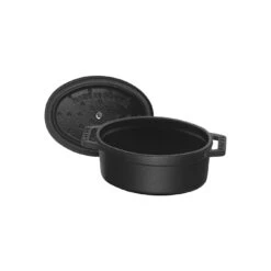Staub Mini Cocotte 11 Cm, Ovalado, Negro, Hierro Fundido 13 Staub Mini Cocotte 11 Cm, Ovalado, Negro, Hierro Fundido -Staub Verkoop 40500 111 0 6
