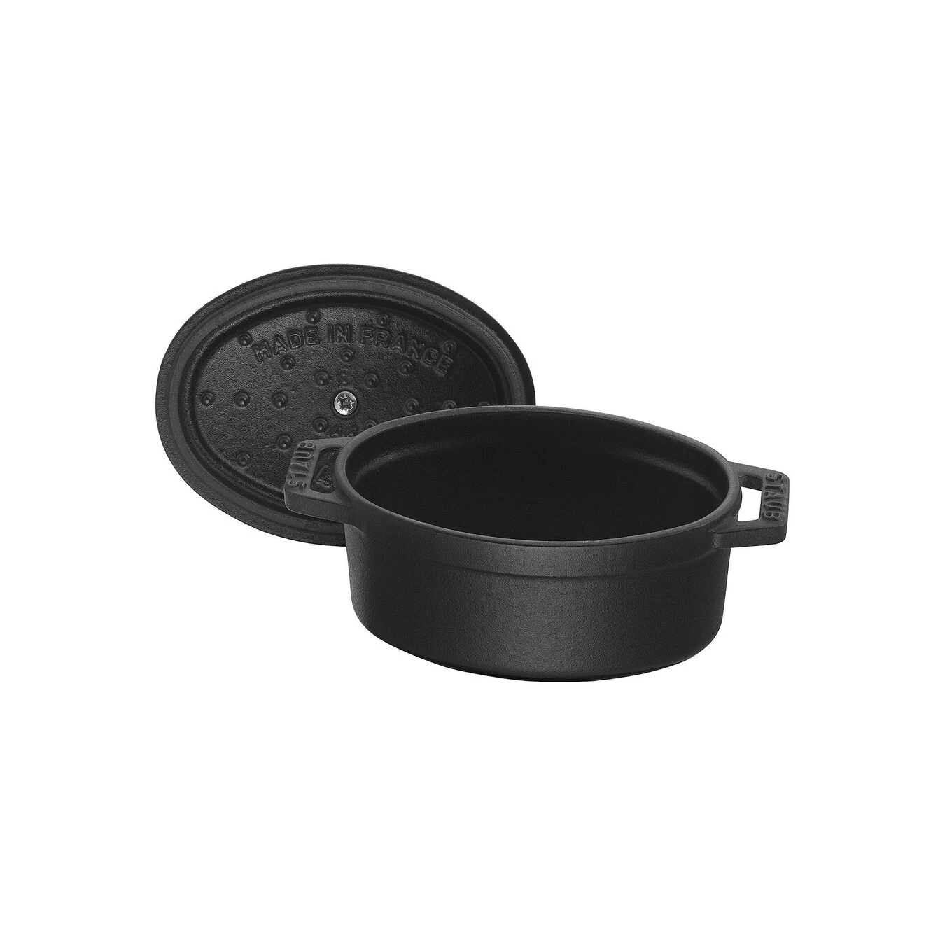 Staub Mini Cocotte 11 Cm, Ovalado, Negro, Hierro Fundido 8 Staub Mini Cocotte 11 Cm, Ovalado, Negro, Hierro Fundido - Imagen 6