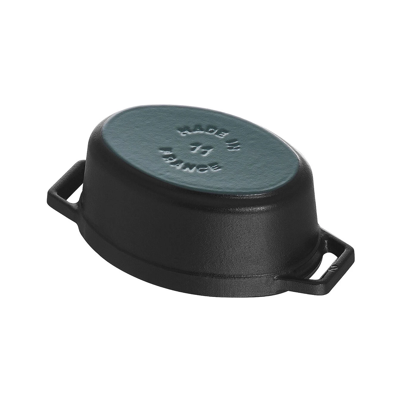 Staub Mini Cocotte 11 Cm, Ovalado, Negro, Hierro Fundido 7 Staub Mini Cocotte 11 Cm, Ovalado, Negro, Hierro Fundido - Imagen 5
