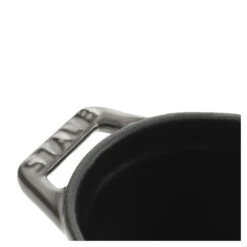 Staub Mini Cocotte 11 Cm, Ovalado, Gris Grafito, Hierro Fundido 9 Staub Mini Cocotte 11 Cm, Ovalado, Gris Grafito, Hierro Fundido -Staub Verkoop 40500 116 0 3