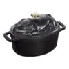 Staub Cocotte 17 Cm, Ovalado, Negro, Hierro Fundido 1 Staub Cocotte 17 Cm, Ovalado, Negro, Hierro Fundido -Staub Verkoop 40500 171 0 1