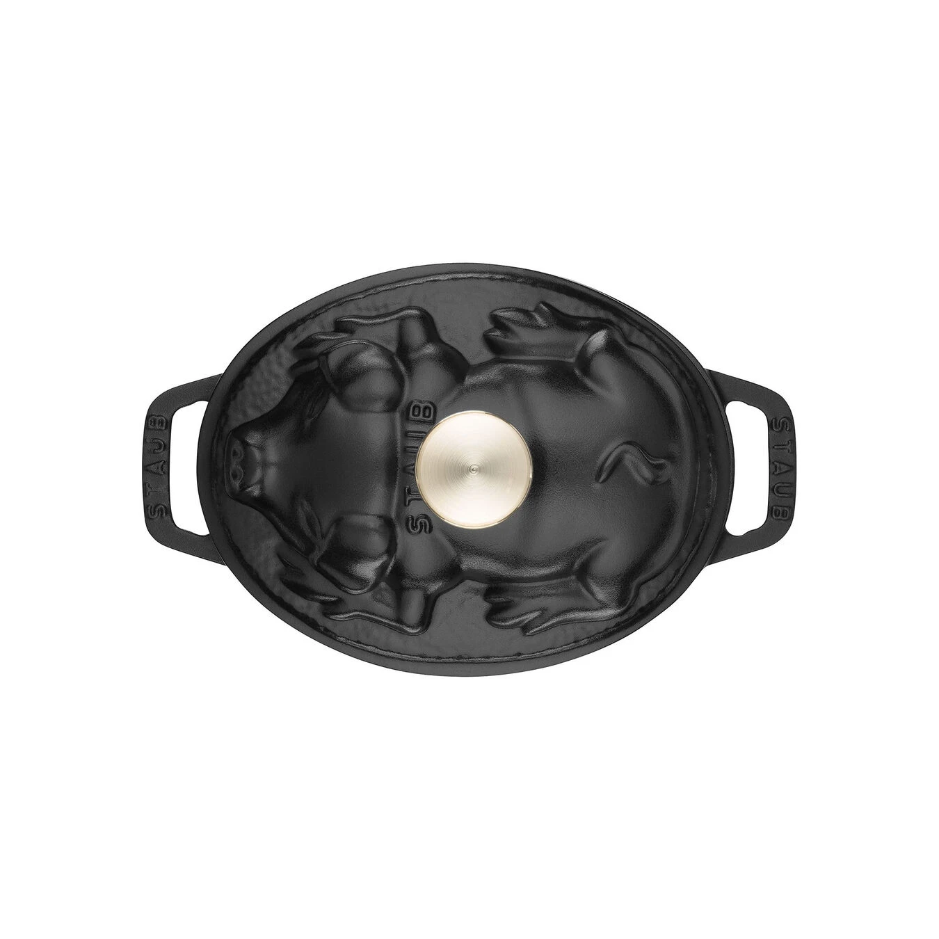 Staub Cocotte 17 Cm, Ovalado, Negro, Hierro Fundido 5 Staub Cocotte 17 Cm, Ovalado, Negro, Hierro Fundido - Imagen 3