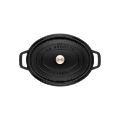 Staub Cocotte 41 Cm, Ovalado, Negro, Hierro Fundido -Staub Verkoop 40500 231 0 3 2