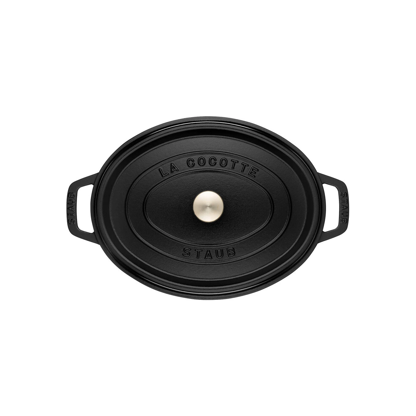 Staub Cocotte 37 Cm, Ovalado, Negro, Hierro Fundido 5 Staub Cocotte 37 Cm, Ovalado, Negro, Hierro Fundido - Imagen 4