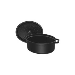 Staub Cocotte 33 Cm, Ovalado, Negro, Hierro Fundido 10 Staub Cocotte 33 Cm, Ovalado, Negro, Hierro Fundido -Staub Verkoop 40500 231 0 6 3