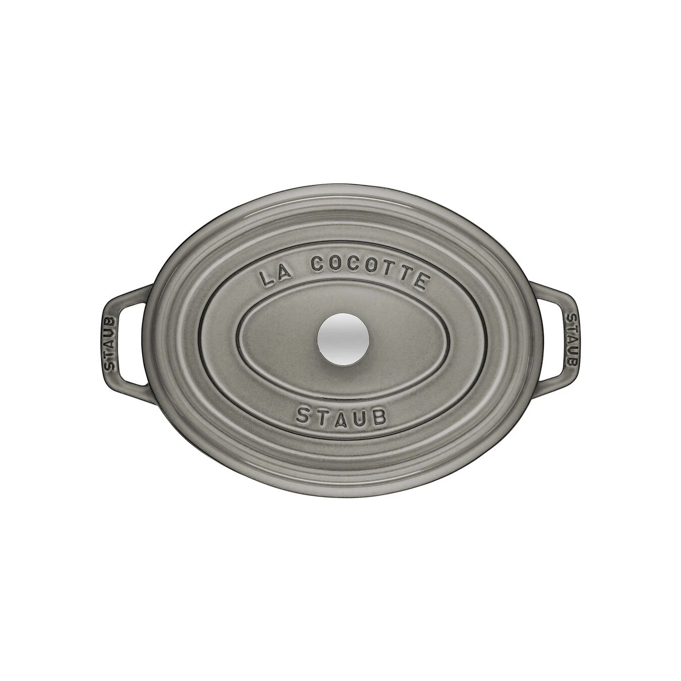 Staub Cocotte 17 Cm, Ovalado, Gris Grafito, Hierro Fundido 4 Staub Cocotte 17 Cm, Ovalado, Gris Grafito, Hierro Fundido - Imagen 2