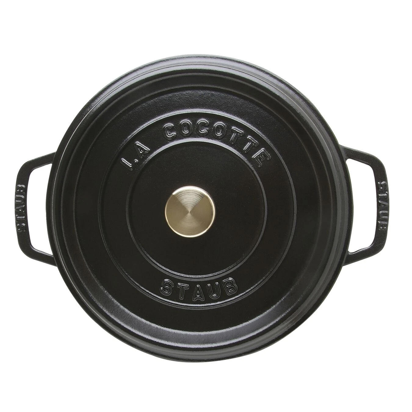 Staub Cocotte 24 Cm, Redondo, Negro, Hierro Fundido 6 Staub Cocotte 24 Cm, Redondo, Negro, Hierro Fundido - Imagen 4