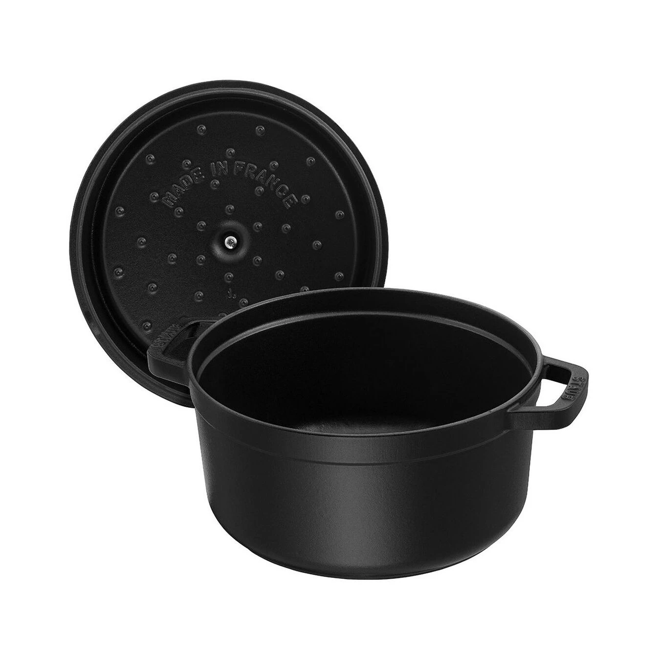 Staub Cocotte 24 Cm, Redondo, Negro, Hierro Fundido 5 Staub Cocotte 24 Cm, Redondo, Negro, Hierro Fundido - Imagen 3