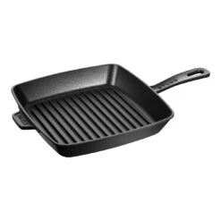 Staub Plancha Americana 26 X 26 Cm, Hierro Fundido, Negro