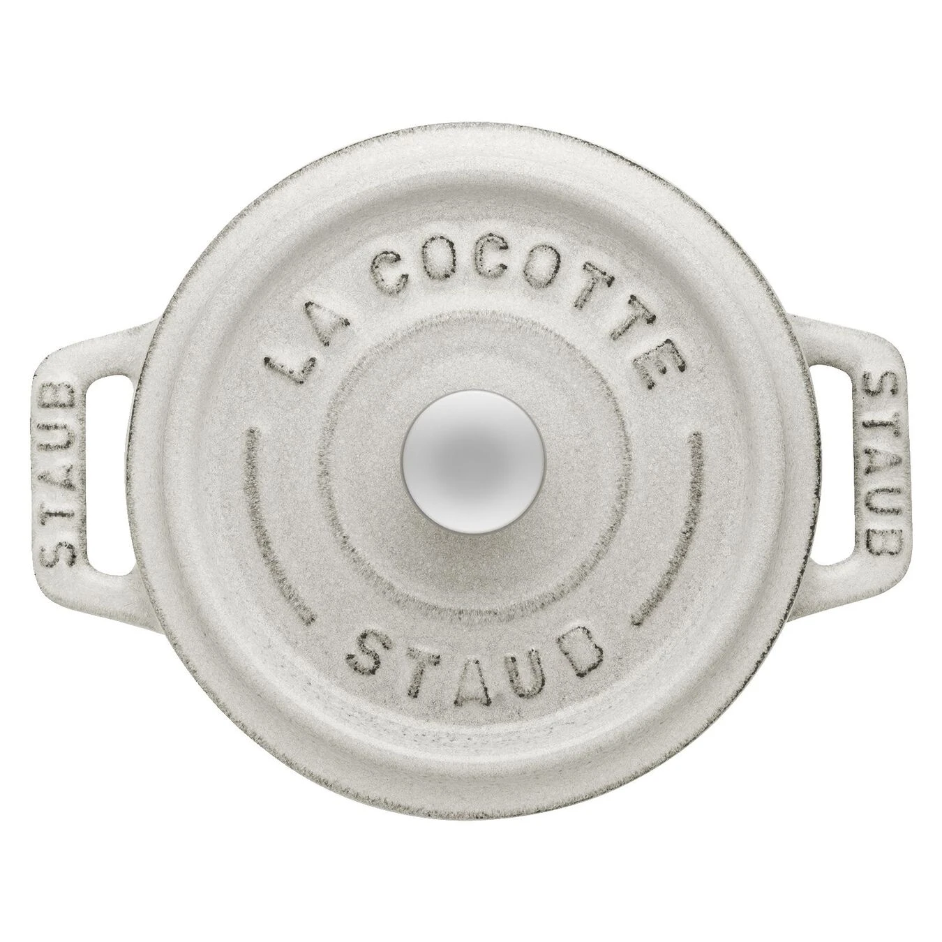 Staub Mini Cocotte 10 Cm, Redondo, Blanco Trufa, Hierro Fundido 5 Staub Mini Cocotte 10 Cm, Redondo, Blanco Trufa, Hierro Fundido - Imagen 3