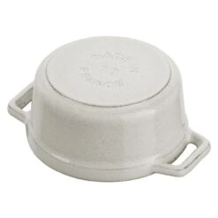 Staub Mini Cocotte 10 Cm, Redondo, Blanco Trufa, Hierro Fundido 11 Staub Mini Cocotte 10 Cm, Redondo, Blanco Trufa, Hierro Fundido -Staub Verkoop 40501408 4