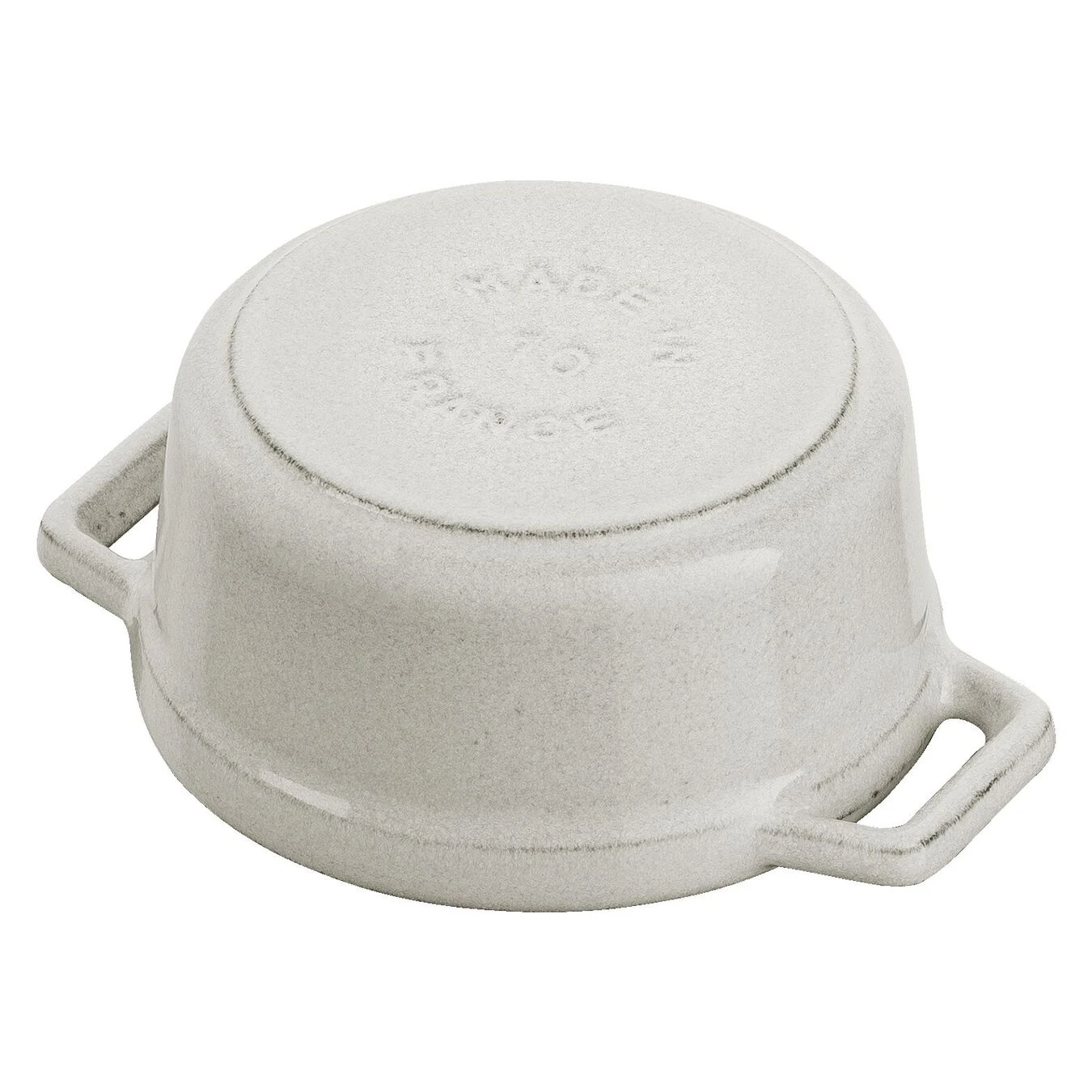 Staub Mini Cocotte 10 Cm, Redondo, Blanco Trufa, Hierro Fundido 6 Staub Mini Cocotte 10 Cm, Redondo, Blanco Trufa, Hierro Fundido - Imagen 4
