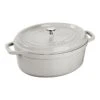 Staub Cocotte 31 Cm, Ovalado, Blanco Trufa, Hierro Fundido 1 Staub Cocotte 31 Cm, Ovalado, Blanco Trufa, Hierro Fundido -Staub Verkoop 40501416