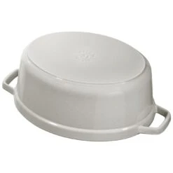 Staub Cocotte 31 Cm, Ovalado, Blanco Trufa, Hierro Fundido -Staub Verkoop 40501416 4