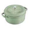 Staub Cocotte 24 Cm, Redondo, Salvia, Hierro Fundido