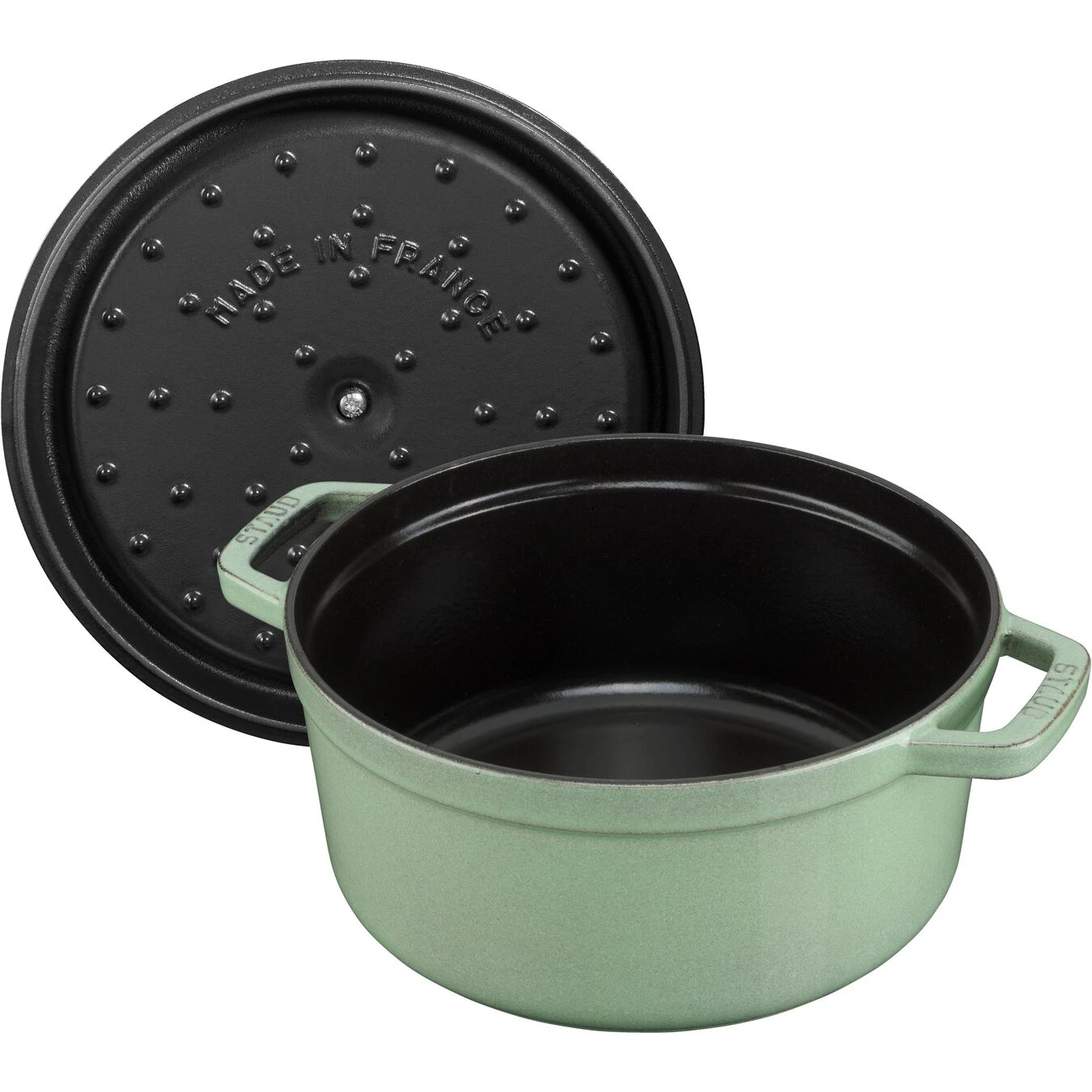 Staub Cocotte 26 Cm, Redondo, Salvia, Hierro Fundido 4 Staub Cocotte 26 Cm, Redondo, Salvia, Hierro Fundido - Imagen 2