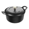 Staub La Coquette 20 Cm, Redondo, Negro 2 Staub La Coquette 20 Cm, Redondo, Negro -Staub Verkoop 40508 114 0 1