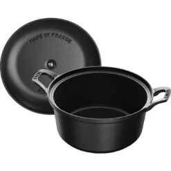 Staub La Coquette 20 Cm, Redondo, Negro -Staub Verkoop 40508 114 0 6