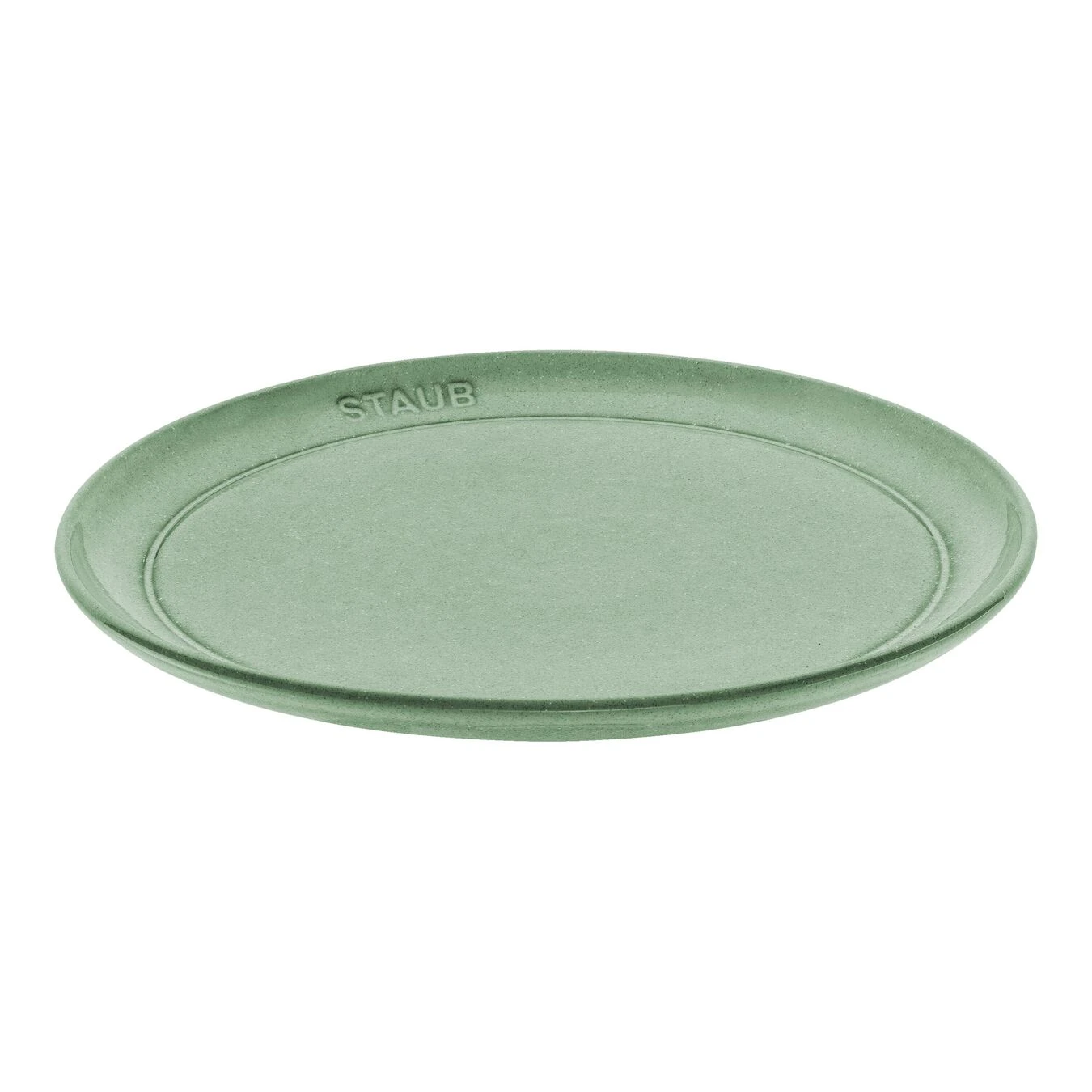Staub Plato Plano 22 Cm, Cerámica, Salvia 3 Staub Plato Plano 22 Cm, Cerámica, Salvia
