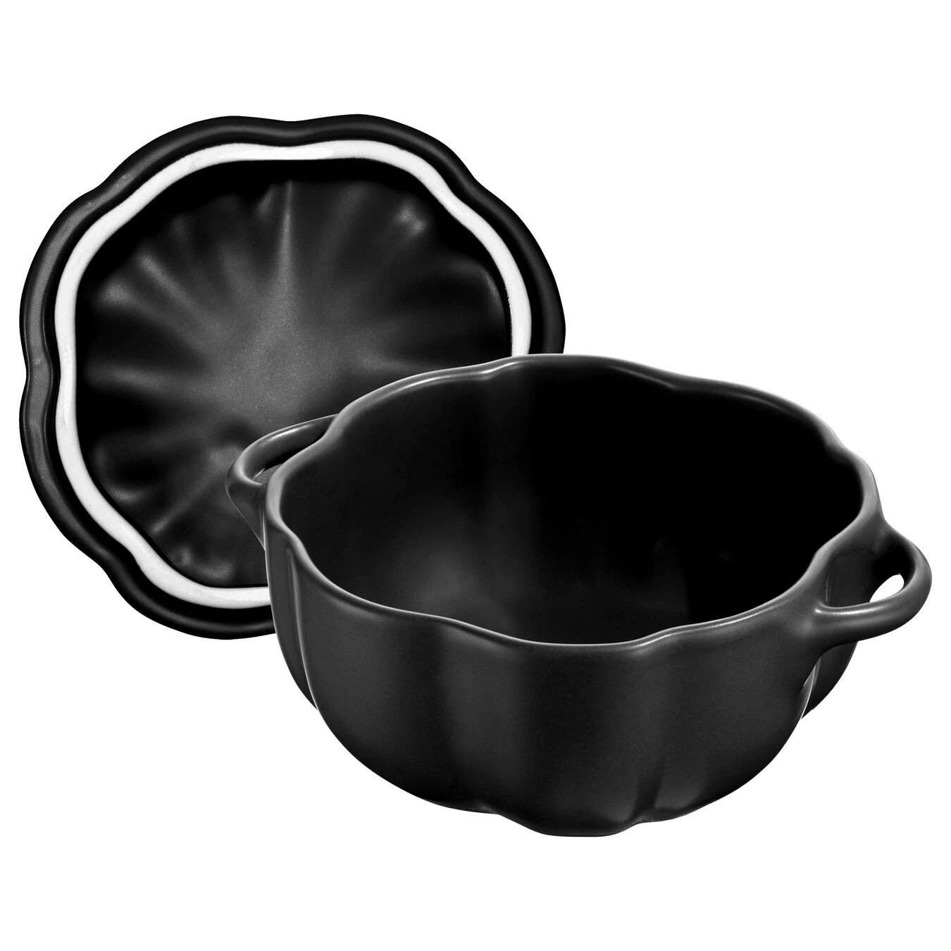 Staub Cocotte 15 Cm, Calabaza, Negro, Cerámica 4 Staub Cocotte 15 Cm, Calabaza, Negro, Cerámica - Imagen 2