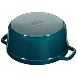 Staub Cocotte 24 Cm, Redondo, Verde Azulado-turquesa, Hierro Fundido 10 Staub Cocotte 24 Cm, Redondo, Verde Azulado-turquesa, Hierro Fundido -Staub Verkoop 40508 654 0 2