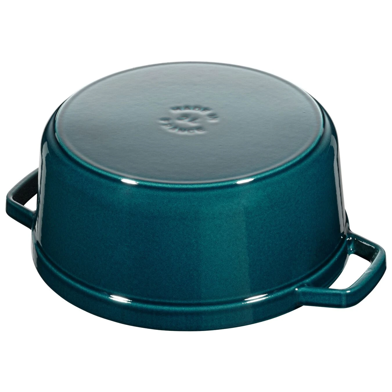 Staub Cocotte 24 Cm, Redondo, Verde Azulado-turquesa, Hierro Fundido 5 Staub Cocotte 24 Cm, Redondo, Verde Azulado-turquesa, Hierro Fundido - Imagen 3