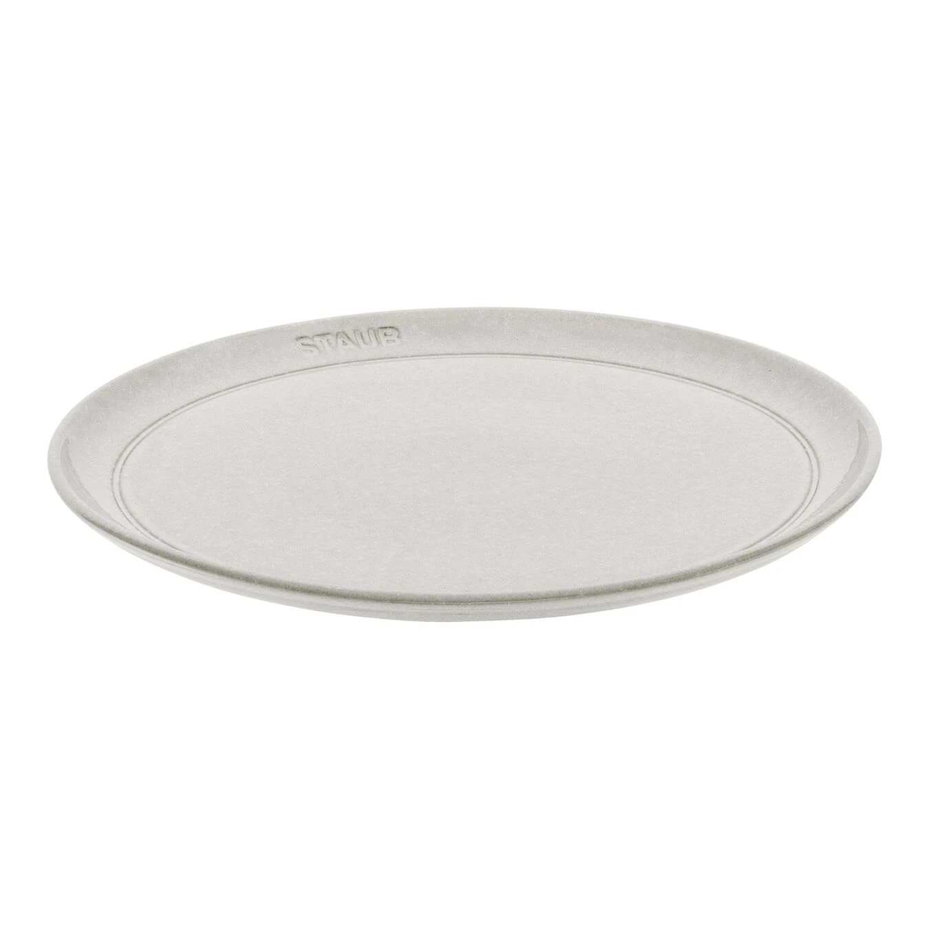 Staub Plato Plano 26 Cm, Cerámica, Blanco Trufa 3 Staub Plato Plano 26 Cm, Cerámica, Blanco Trufa