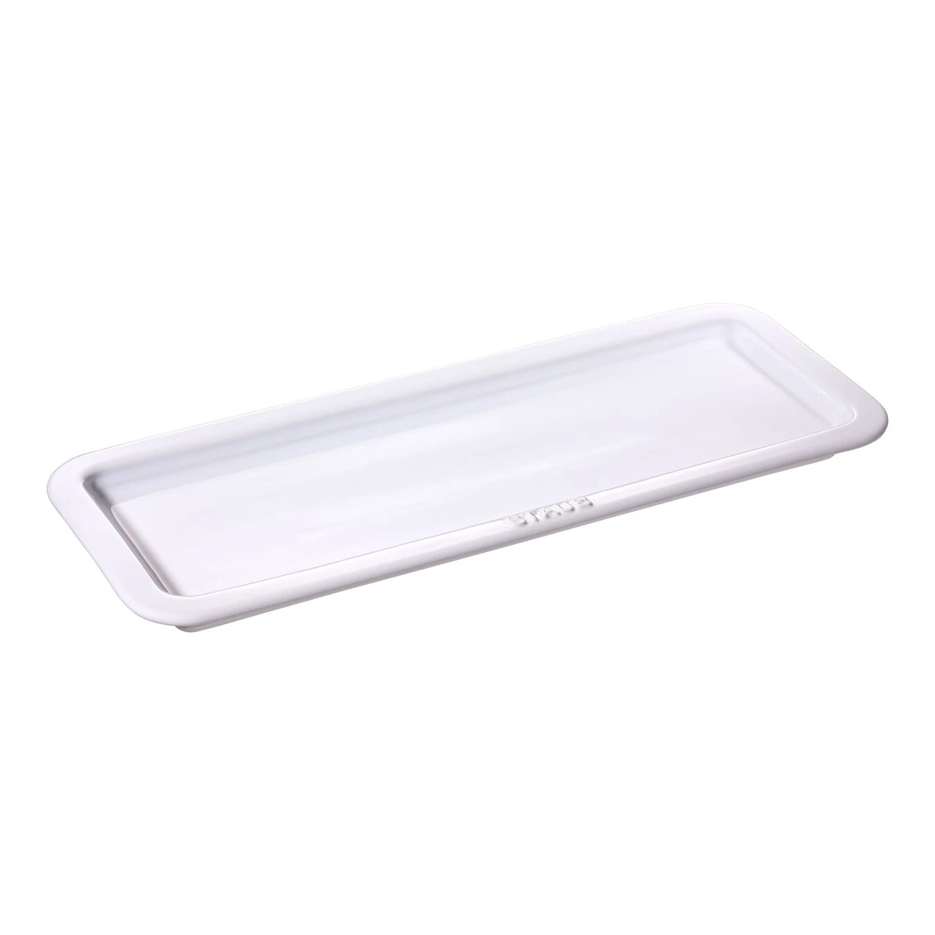 Staub Fuente De Servir 36 Cm X 14 Cm, Cerámica, Blanco Puro 3 Staub Fuente De Servir 36 Cm X 14 Cm, Cerámica, Blanco Puro