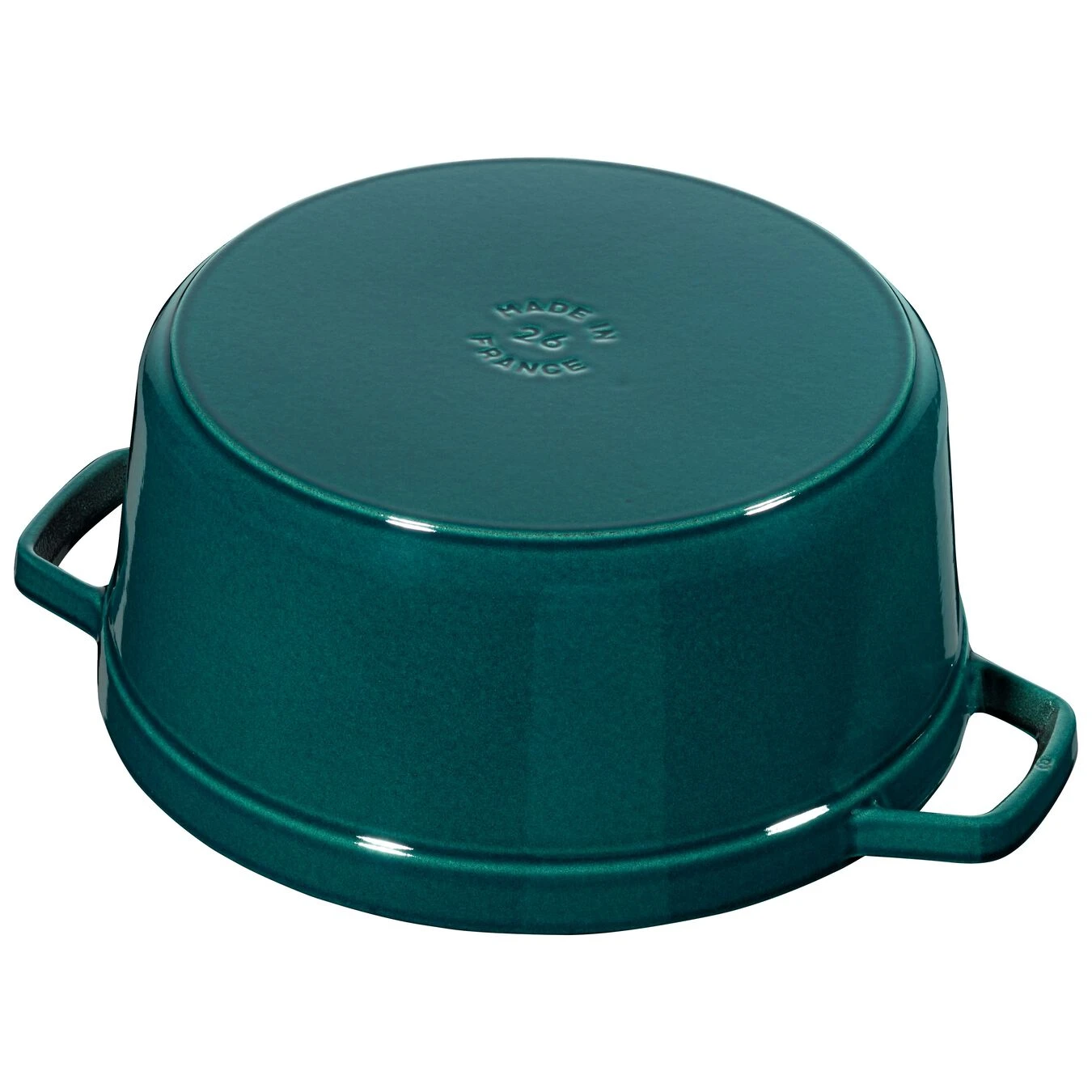 Staub Cocotte 26 Cm, Redondo, Verde Azulado-turquesa, Hierro Fundido 4 Staub Cocotte 26 Cm, Redondo, Verde Azulado-turquesa, Hierro Fundido - Imagen 2