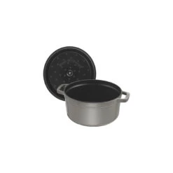 Staub Cocotte 34 Cm, Redondo, Gris Grafito, Hierro Fundido 10 Staub Cocotte 34 Cm, Redondo, Gris Grafito, Hierro Fundido -Staub Verkoop 40509 304 0 5 7