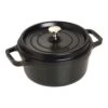 Staub Cocotte 22 Cm, Redondo, Negro, Hierro Fundido -Staub Verkoop 40509 305 0 1
