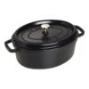 Staub Cocotte 29 Cm, Ovalado, Negro, Hierro Fundido 2 Staub Cocotte 29 Cm, Ovalado, Negro, Hierro Fundido -Staub Verkoop 40509 315 0 1