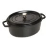 Staub Cocotte 31 Cm, Ovalado, Negro, Hierro Fundido 2 Staub Cocotte 31 Cm, Ovalado, Negro, Hierro Fundido -Staub Verkoop 40509 319 0 1