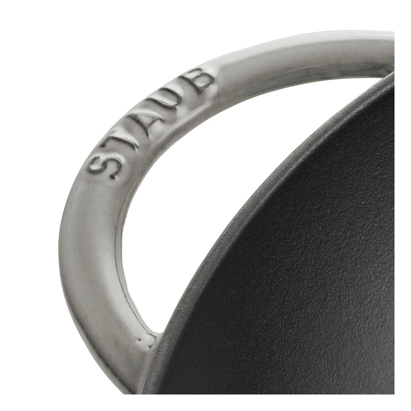 Staub Wok Con Tapa De Cristal 37 Cm, Hierro Fundido, Gris Grafito 5 Staub Wok Con Tapa De Cristal 37 Cm, Hierro Fundido, Gris Grafito - Imagen 3