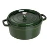 Staub Cocotte 28 Cm, Redondo, Albahaca, Hierro Fundido 2 Staub Cocotte 28 Cm, Redondo, Albahaca, Hierro Fundido -Staub Verkoop 40509 361 0 1