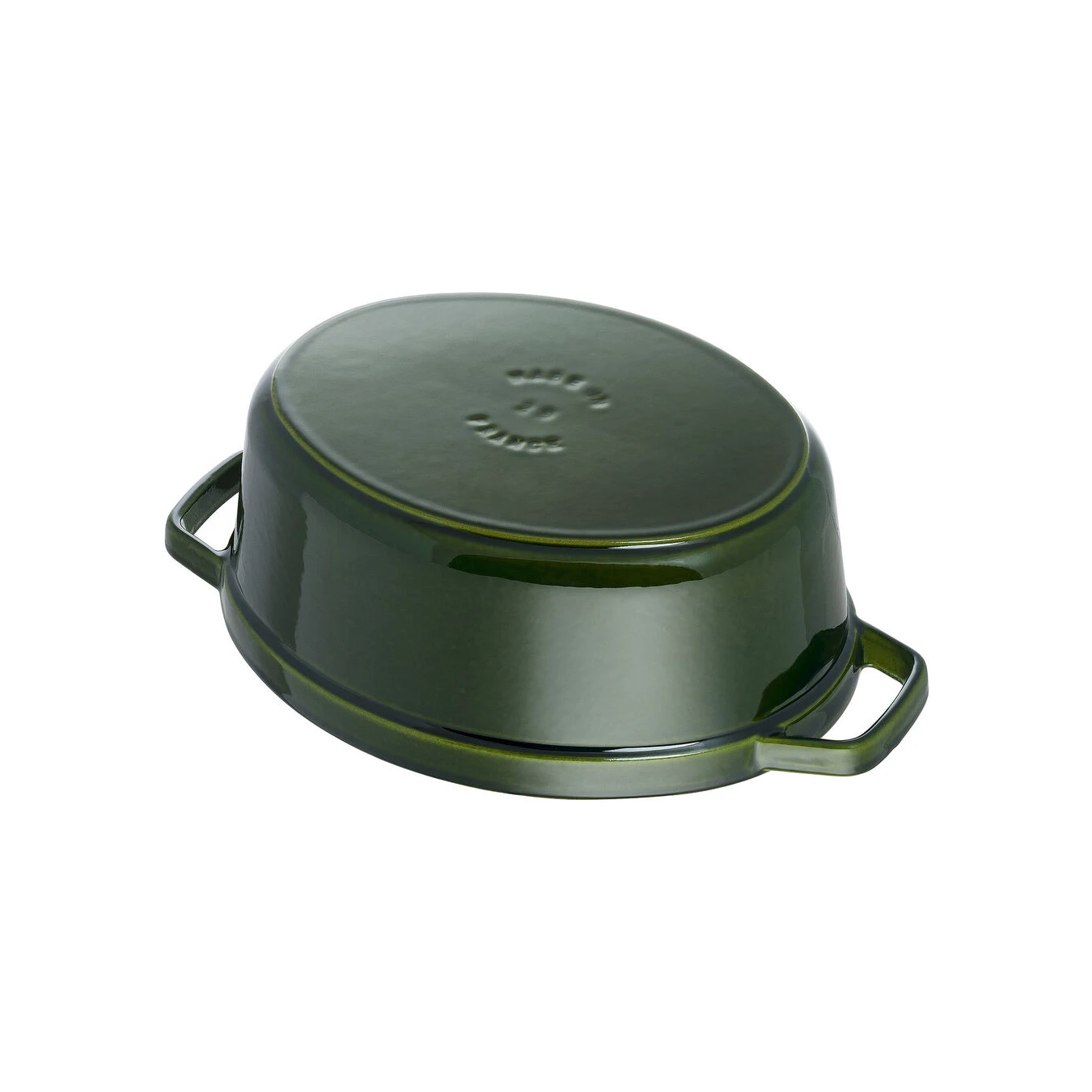 Staub Cocotte 29 Cm, Ovalado, Albahaca, Hierro Fundido 6 Staub Cocotte 29 Cm, Ovalado, Albahaca, Hierro Fundido - Imagen 4
