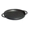 Staub Plancha 26 Cm, Redondo, Negro, Hierro Fundido 2 Staub Plancha 26 Cm, Redondo, Negro, Hierro Fundido -Staub Verkoop 40509 377 0 2