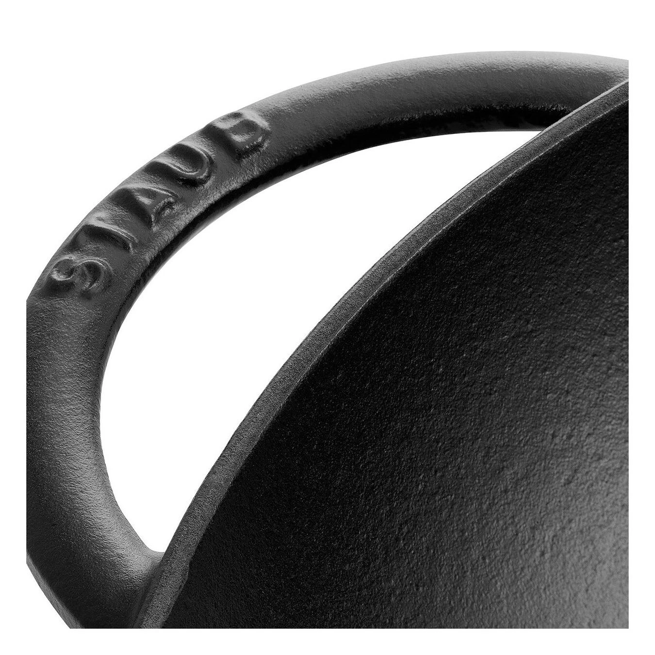 Staub Wok Con Tapa De Cristal 37 Cm, Hierro Fundido, Negro 4 Staub Wok Con Tapa De Cristal 37 Cm, Hierro Fundido, Negro - Imagen 2