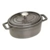 Staub Cocotte 17 Cm, Ovalado, Gris Grafito, Hierro Fundido 2 Staub Cocotte 17 Cm, Ovalado, Gris Grafito, Hierro Fundido -Staub Verkoop 40509 477 0 1