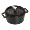 Staub Cocotte 20 Cm, Redondo, Negro, Hierro Fundido 2 Staub Cocotte 20 Cm, Redondo, Negro, Hierro Fundido -Staub Verkoop 40509 487 0 1