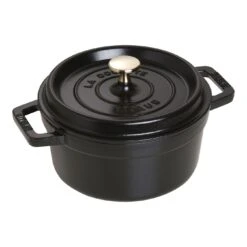 Staub Verkoop 19 Staub Cocotte 20 Cm, Redondo, Negro, Hierro Fundido
